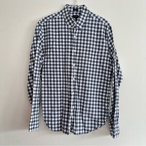 J. CREW Long Sleeve Button Down Shirt - Blue